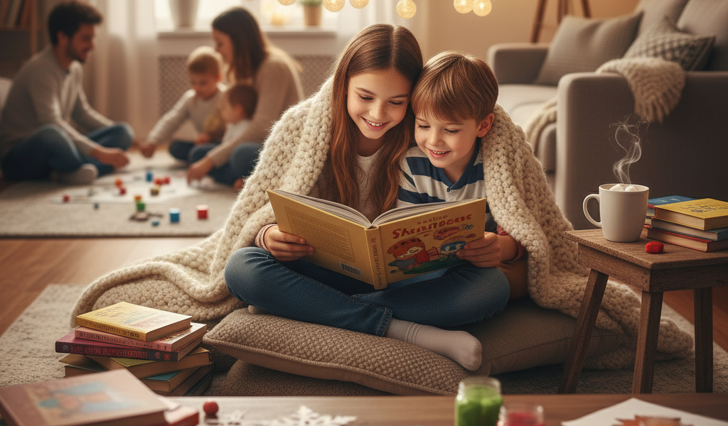 Idées d’activités cocooning pour occuper les enfants pendant les week-ends d’hiver